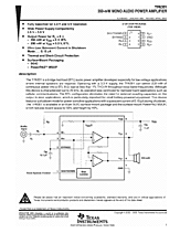 DataSheet TPA301 pdf